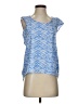 Pink Rose 100% Polyester Blue Sleeveless Blouse Size XS - photo 1