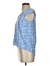 Pink Rose 100% Polyester Blue Sleeveless Blouse Size XS - photo 5