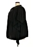 Lane Bryant 100% Polyester Black 3/4 Sleeve Blouse Size 22 - 24 Plus - photo 5