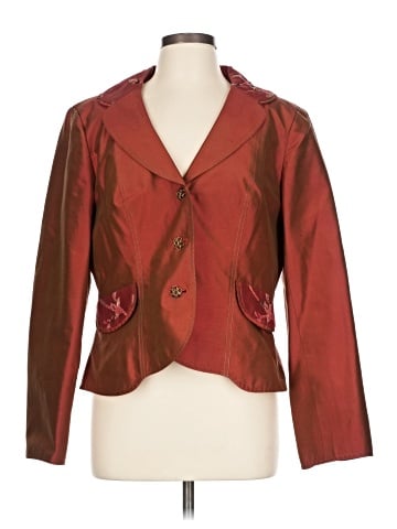 Kay Unger Silk Blazer (view 1)