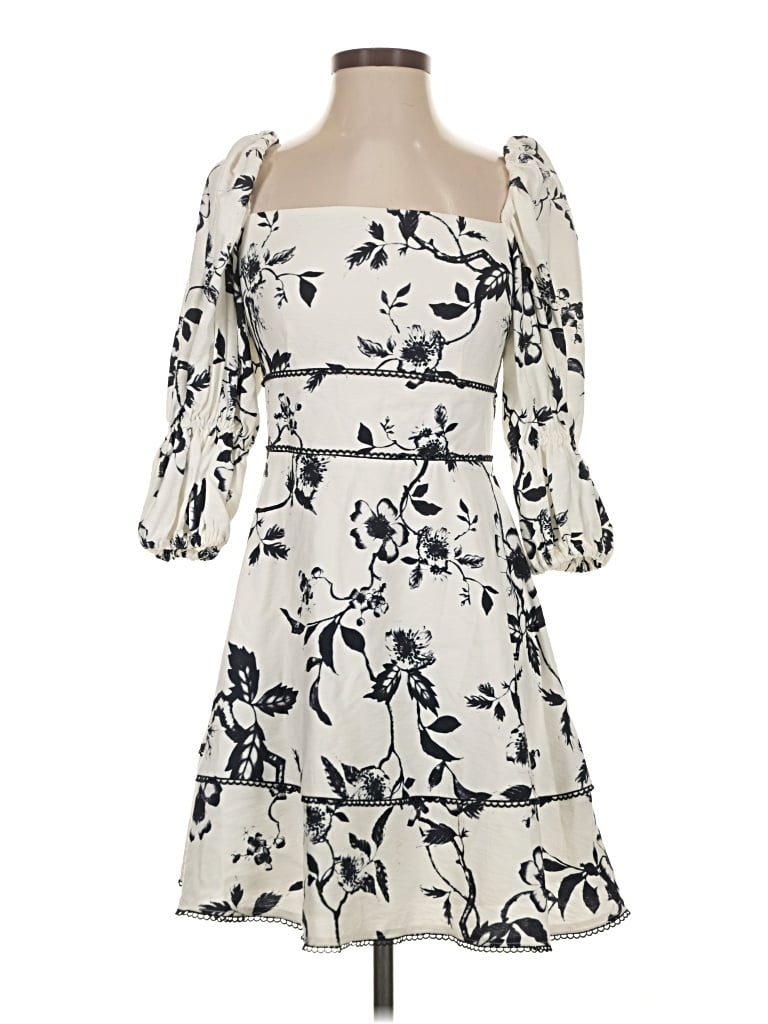 Pre-owned Keepsake Cocktail Dress In White