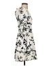 Keepsake Print Ivory Cocktail Dress Size S - photo 4