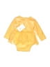 Rabbit Moon Yellow Long Sleeve Onesie Size 3-6 mo - photo 2