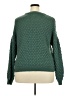 A New Day Solid Green Pullover Sweater Size XXL - photo 2