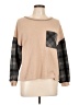 Haptics Plaid Tan Pullover Sweater Size L - photo 1