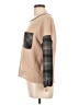 Haptics Plaid Tan Pullover Sweater Size L - photo 5