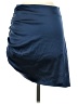 Cider Solid Blue Casual Skirt Size S - photo 2