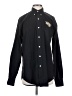 Oxford Black Long Sleeve Button-Down Shirt Size S - photo 1