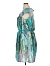 Mossimo Metallic Teal Cocktail Dress Size XL - photo 5