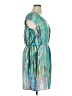 Mossimo Metallic Teal Cocktail Dress Size XL - photo 4