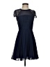 BCBGeneration 100% Polyester Blue Cocktail Dress Size 2 - photo 1