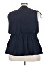 Lane Bryant 100% Polyester Blue Sleeveless Blouse Size 22 - 24 Plus - photo 2