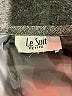 Le Suit 100% Polyester Chevron-herringbone Gray Casual Skirt Size 8 (petite) - photo 4