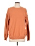 Merokeety Solid Orange Pullover Sweater Size L - photo 1
