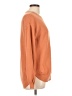 Merokeety Solid Orange Pullover Sweater Size L - photo 4