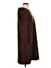 Ann Taylor LOFT Animal Print Brown Casual Dress Size L - photo 4