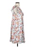 Haptics Paisley Blue Casual Dress Size S - photo 4