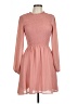 One One Six 100% Polyester Pink Casual Dress Size L - photo 1