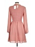 One One Six 100% Polyester Pink Casual Dress Size L - photo 2