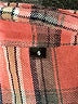 Unbranded 100% Polyester Plaid Red Long Sleeve Blouse Size S - photo 7
