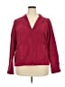 Studio Works 100% Polyester Burgundy Jacket Size 18 - photo 1