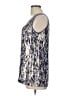 Tory Burch Blue Sleeveless Silk Top Size 10 - photo 5