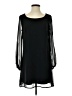 As U Wish 100% Polyester Solid Black Casual Dress Size S - photo 1