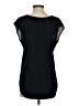 J.Crew 100% Polyester Black Short Sleeve Top Size 2 - photo 2