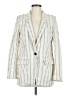 Bardot 100% Cotton Stripes Ivory Blazer Size 6 - photo 1