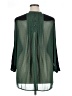 CAbi 100% Cotton Black Green Pullover Sweater Size XL - photo 2