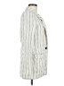 Bardot 100% Cotton Stripes Ivory Blazer Size 6 - photo 4