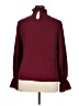 Shein Curve Burgundy Long Sleeve Blouse Size 0X - photo 2