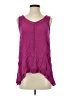 Studio JPR 100% Rayon Purple Sleeveless Blouse Size S - photo 1