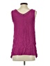 Studio JPR 100% Rayon Purple Sleeveless Blouse Size S - photo 2