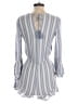 American Eagle Outfitters 100% Viscose Stripes Blue Romper Size XS - photo 2