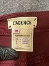 L'Agence Burgundy Jeans Size 28 waist - photo 3
