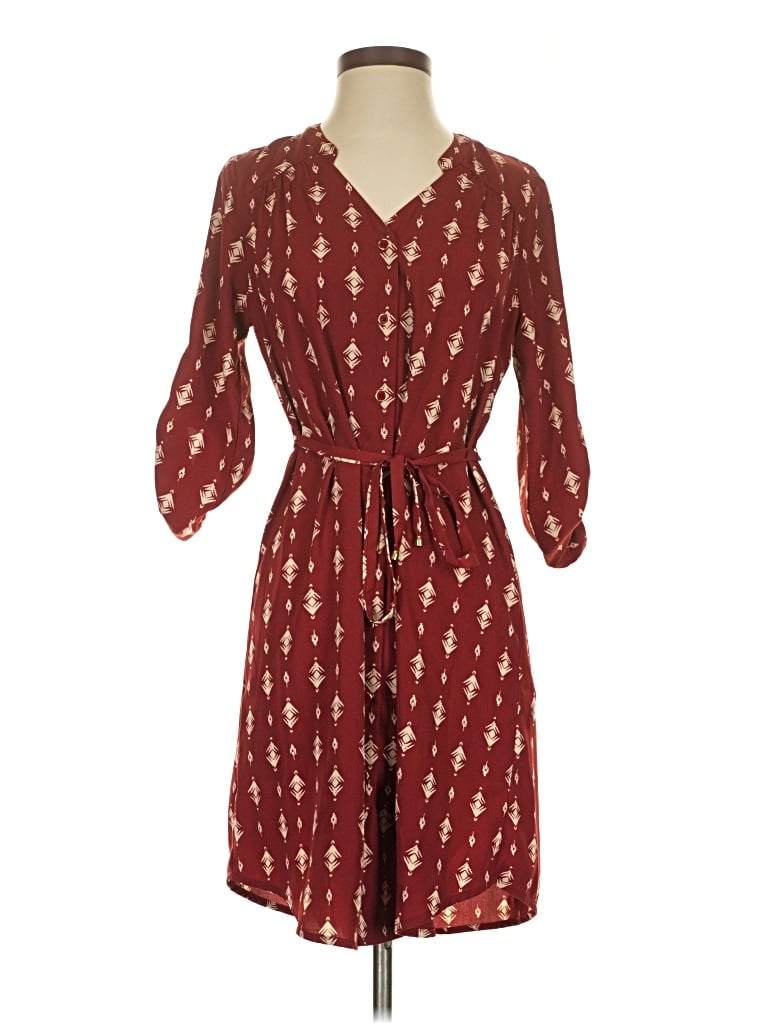 Pre-owned 41hawthorn Casual Dress In Burgundy