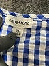 Chloe+Rene Checkered-gingham Blue Casual Dress Size M - photo 7
