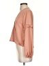 Blue Life 100% Rayon Orange 3/4 Sleeve Blouse Size XS - photo 5