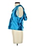 Workshop Blue Sleeveless Blouse Size XS - photo 5