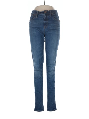 Madewell Taller 9" Mid-Rise Skinny Jeans in Patty Wash (view 1)