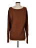 Something Navy Brown Pullover Sweater Size XS - photo 2