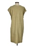 Double Zero 100% Cotton Solid Tan Casual Dress Size S - photo 2