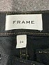 FRAME 100% Cotton Black Jeans Size 24 waist - photo 7