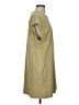 Double Zero 100% Cotton Solid Tan Casual Dress Size S - photo 4