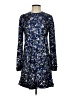 Equipment Stars Blue Cocktail Dress Size S - photo 1