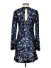 Equipment Stars Blue Cocktail Dress Size S - photo 2