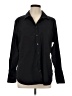 Chico's Black Long Sleeve Button-Down Shirt Size Lg (2.5) - photo 1