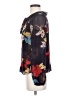 CAbi 100% Polyester Floral Black Long Sleeve Blouse Size XS - photo 5