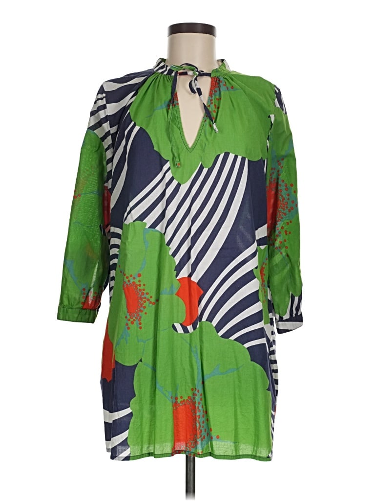 Pre-owned Jcrew Kimono In Green